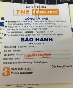 Phiếu bảo hành