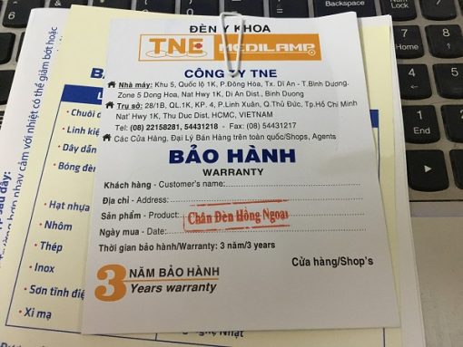 Phiếu bảo hành