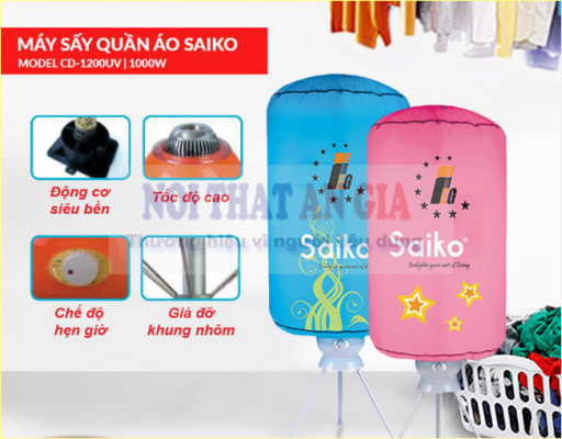 Máy sấy quần áo của Nhật